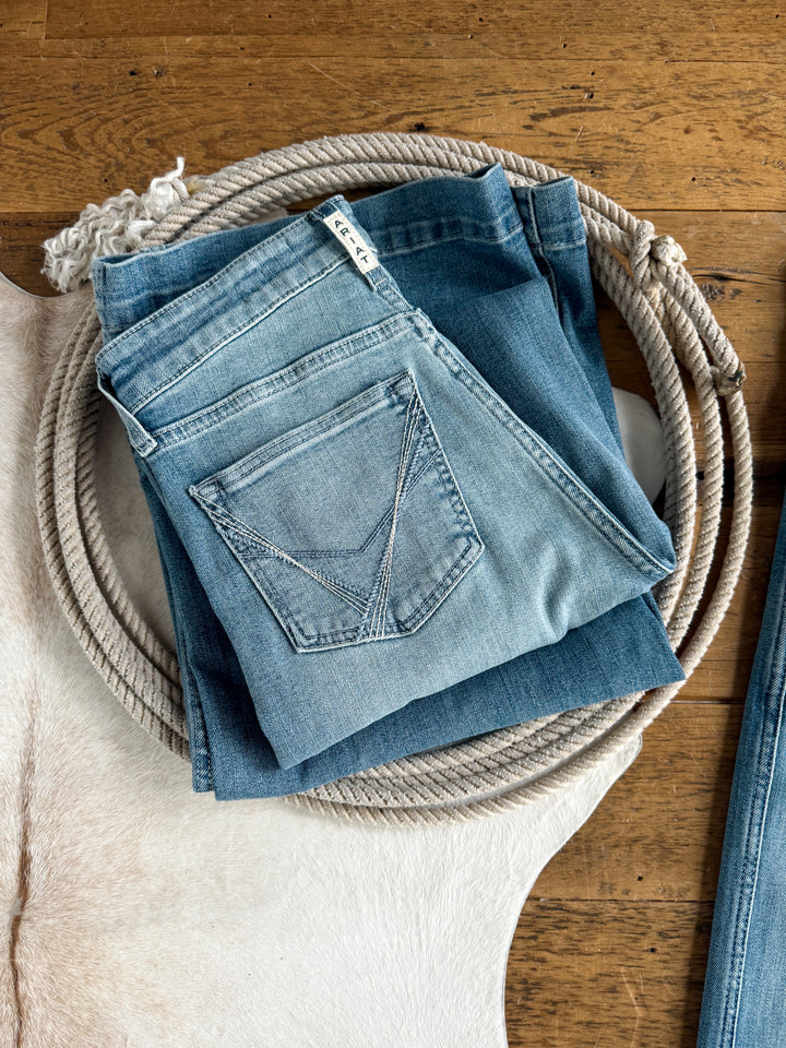 Langston High Rise Wide Leg Jean