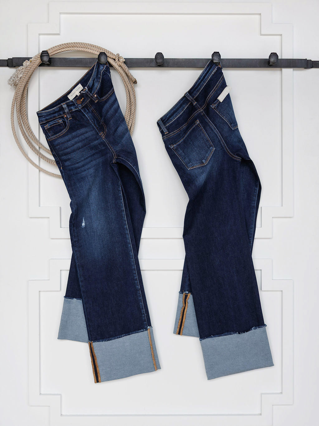 The Hollis High Rise Wide Leg Jean