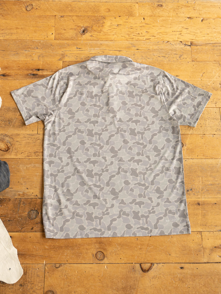 Ridgefield Ariat Men's Grey Camo Polo