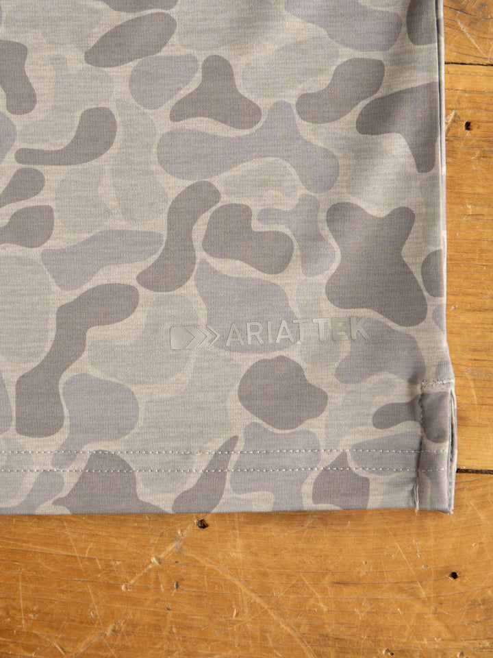 Ridgefield Ariat Men's Grey Camo Polo