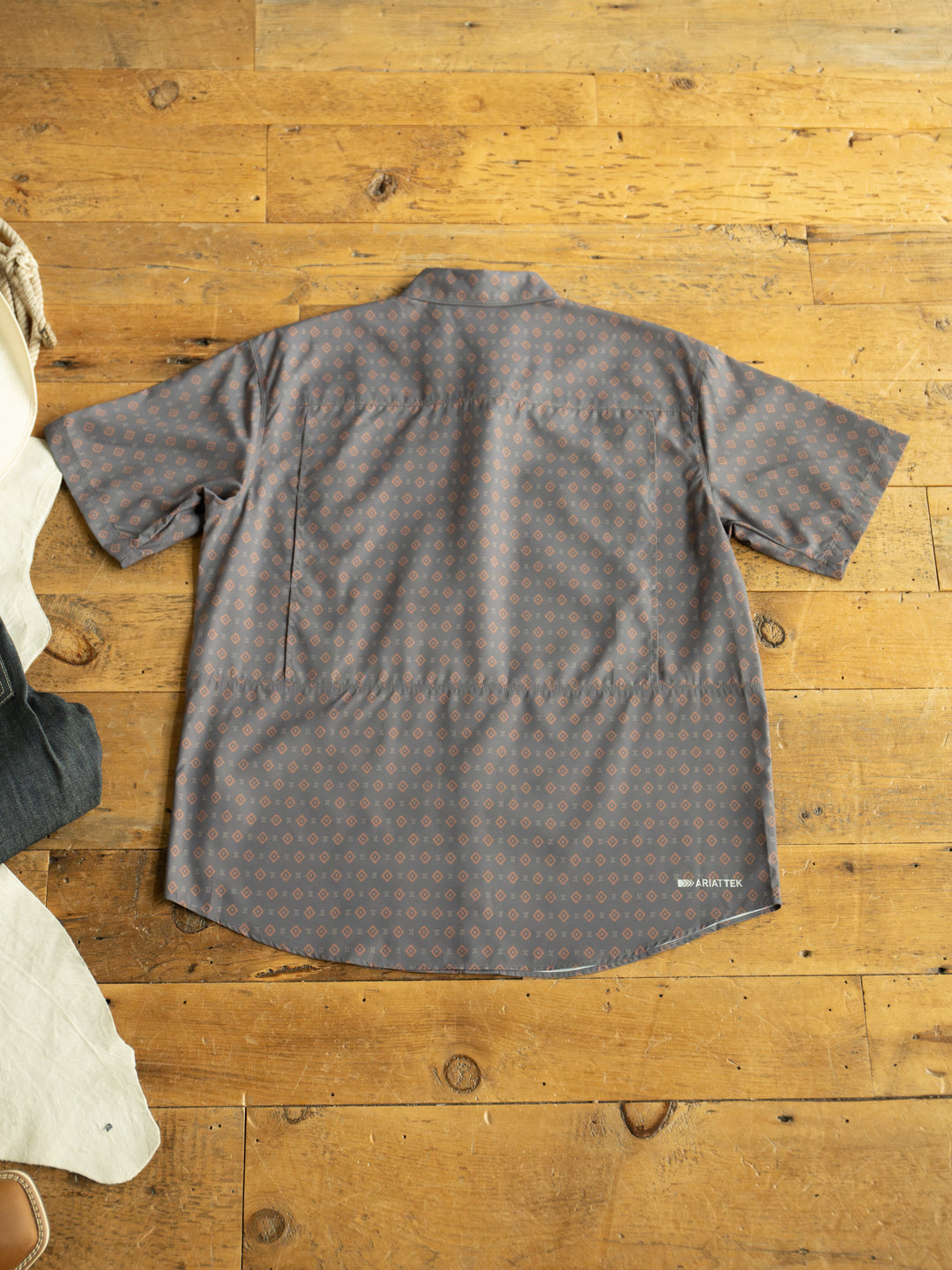 Odem Ariat Men's Slate Southwest Button Up