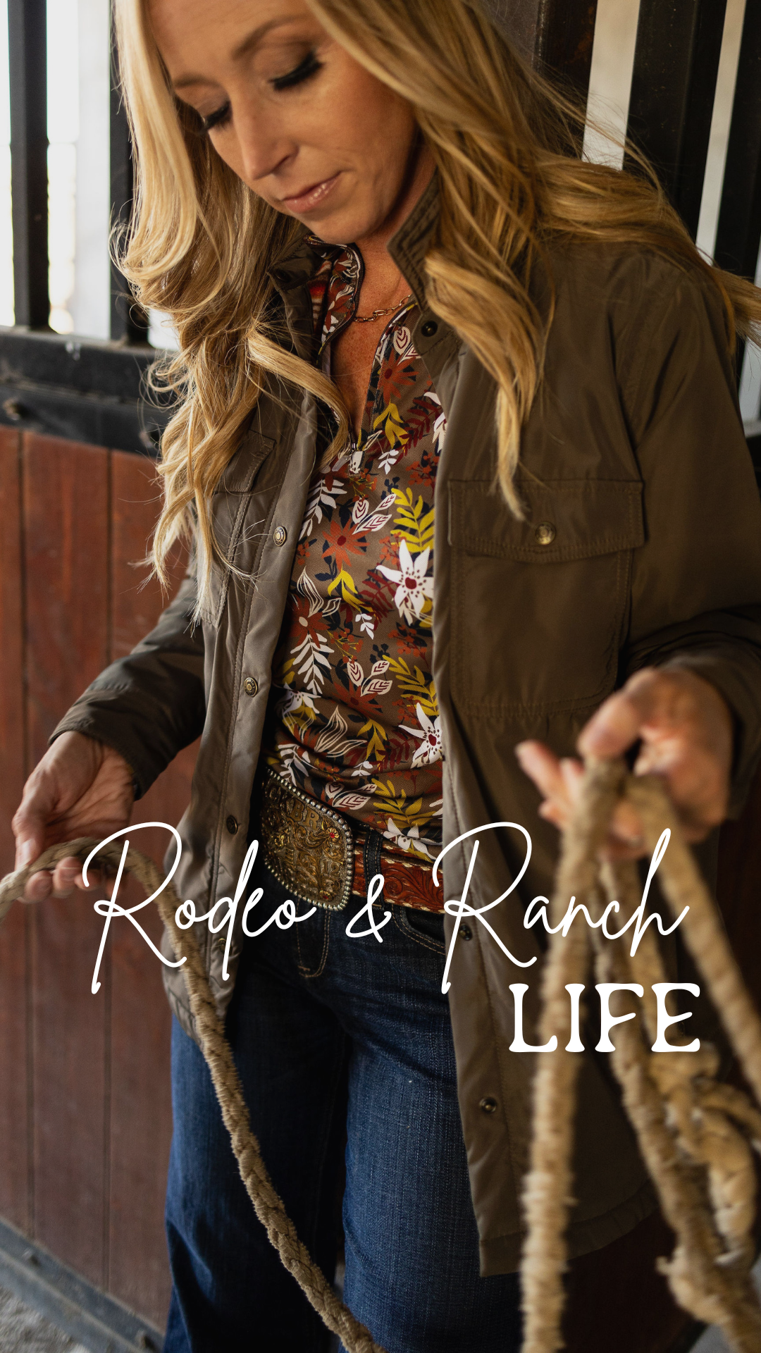 Ranch Wife Cowhide Koozie – Savannah Sevens western life{&}style