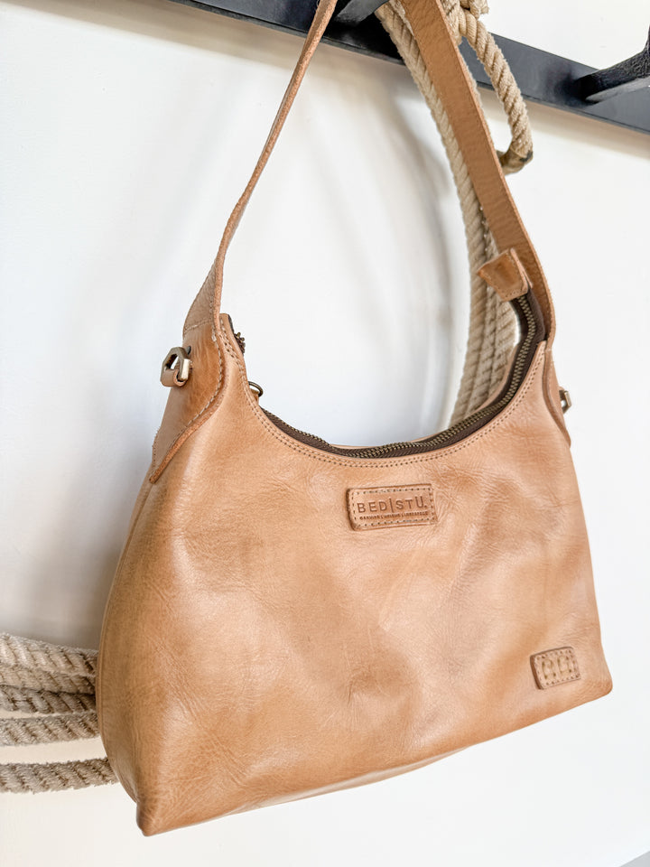 Talco Oat Leather Shoulder Bag