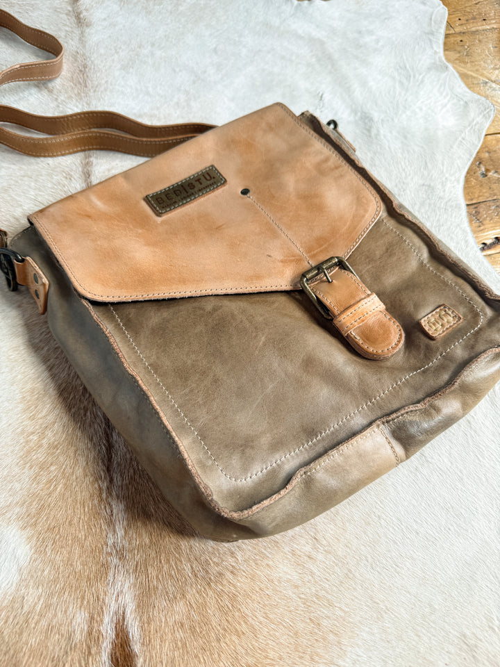 Norvell Stone Leather Crossbody