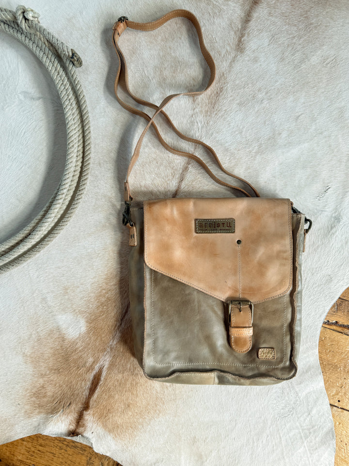 Norvell Stone Leather Crossbody