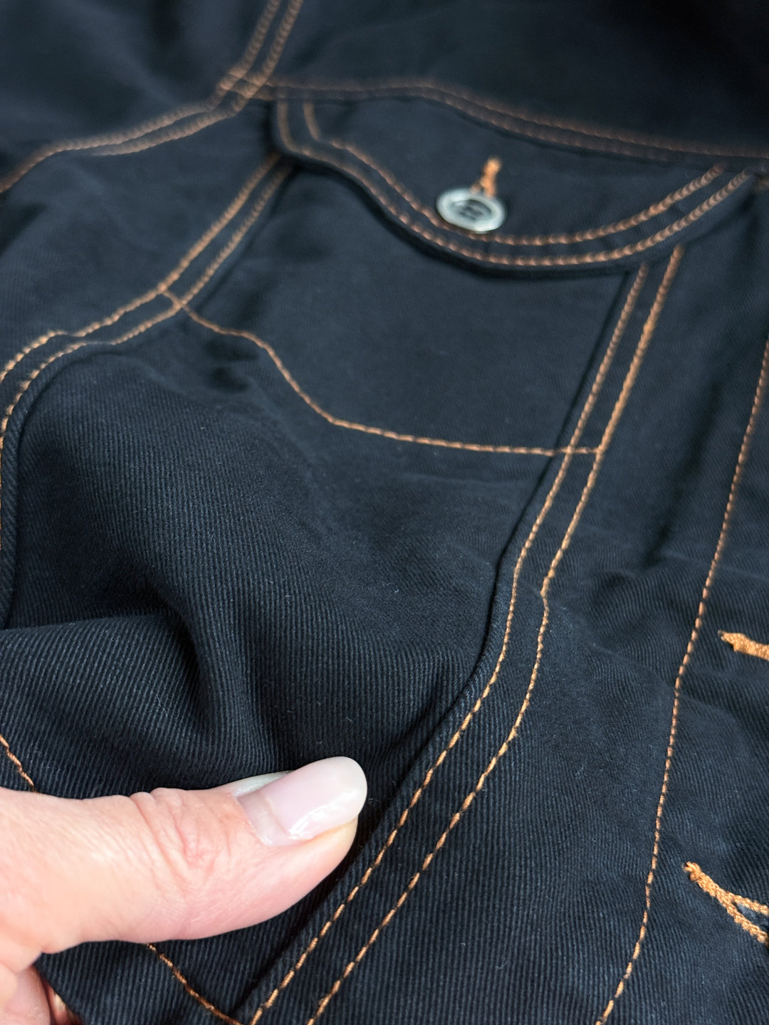 Dacoma Black Denim Set