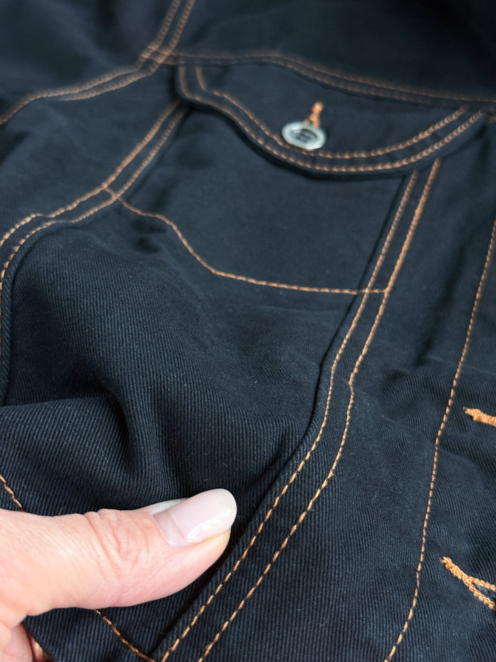 Dacoma Black Denim Set