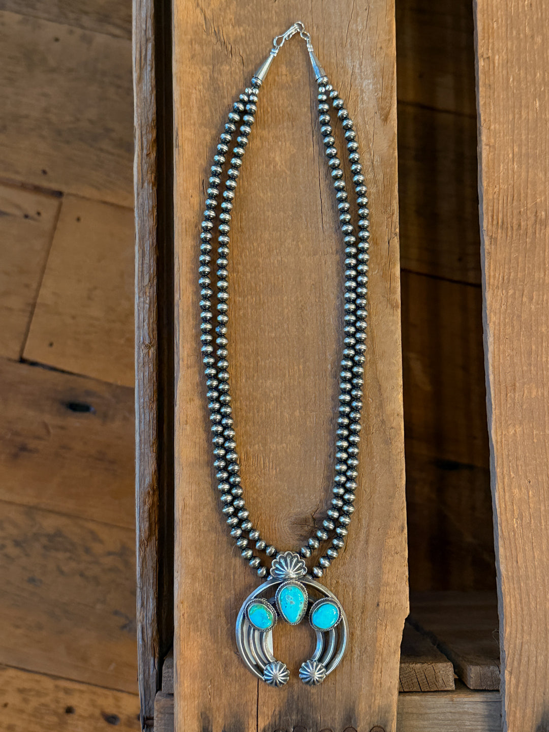 Calimesa Turquoise Naja Necklace