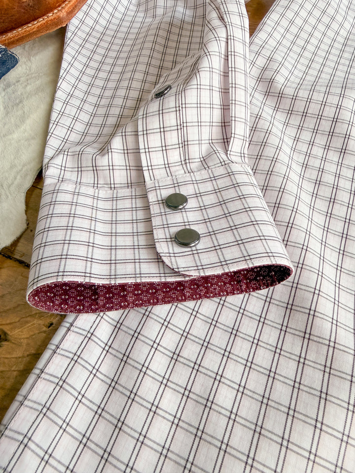 Marshall Ariat Men's Plaid Button Up