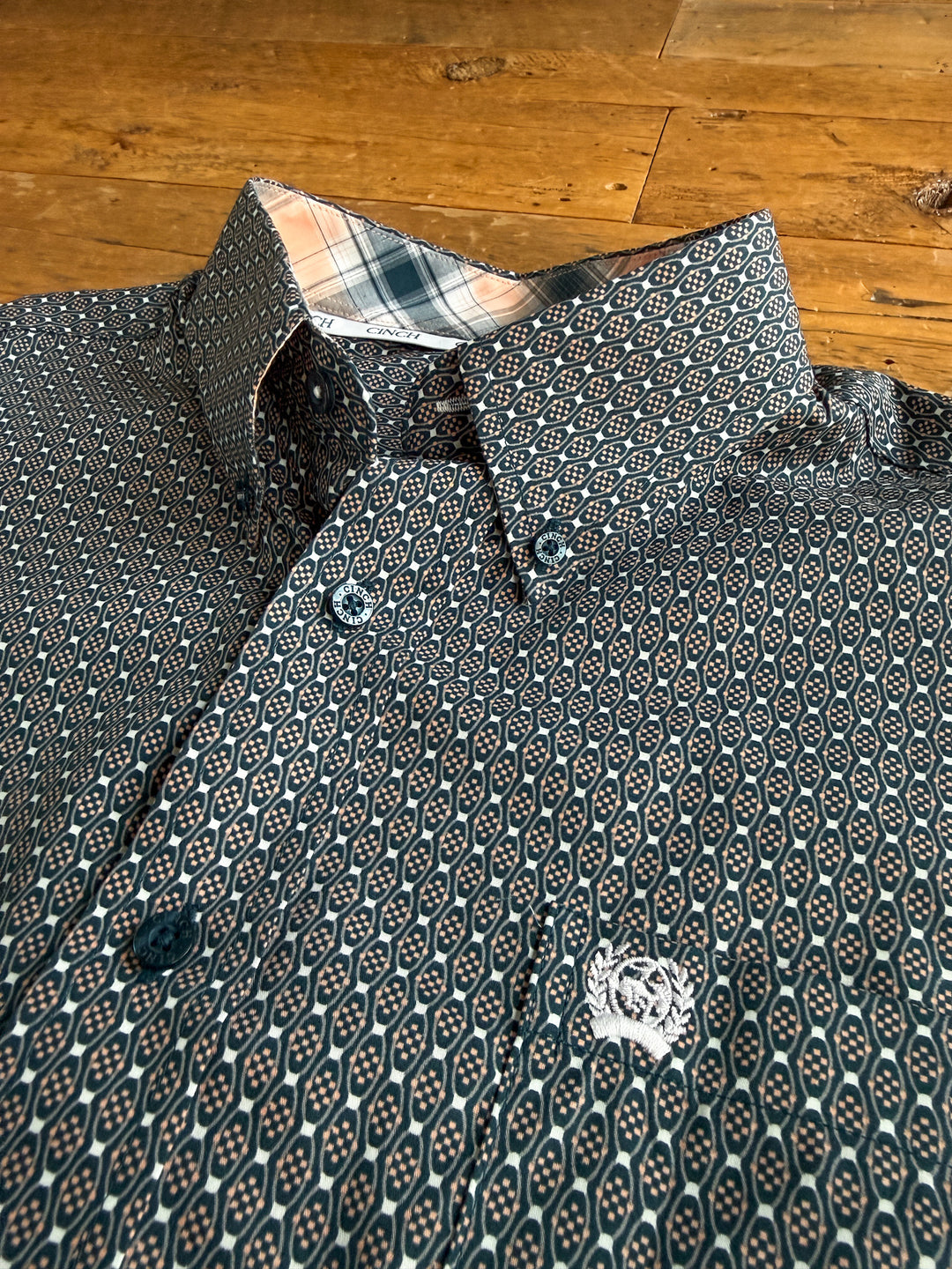 Kenton Cinch Men's Southwest Button Up