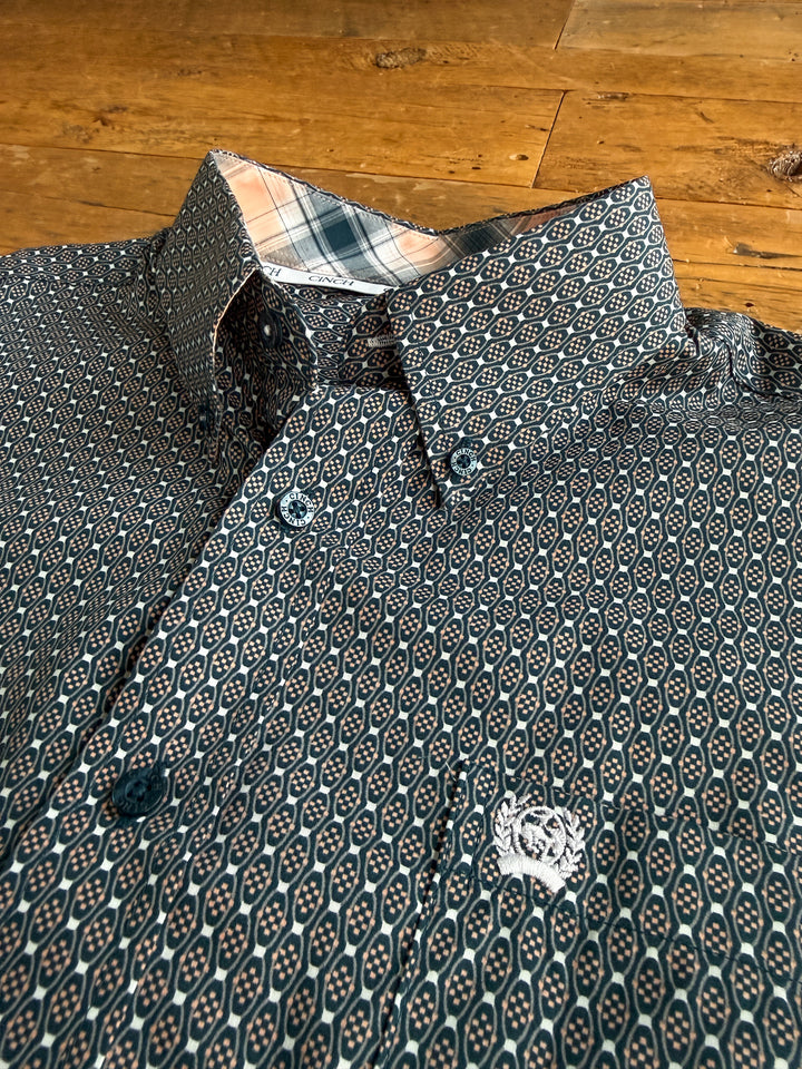 Kenton Cinch Men's Southwest Button Up