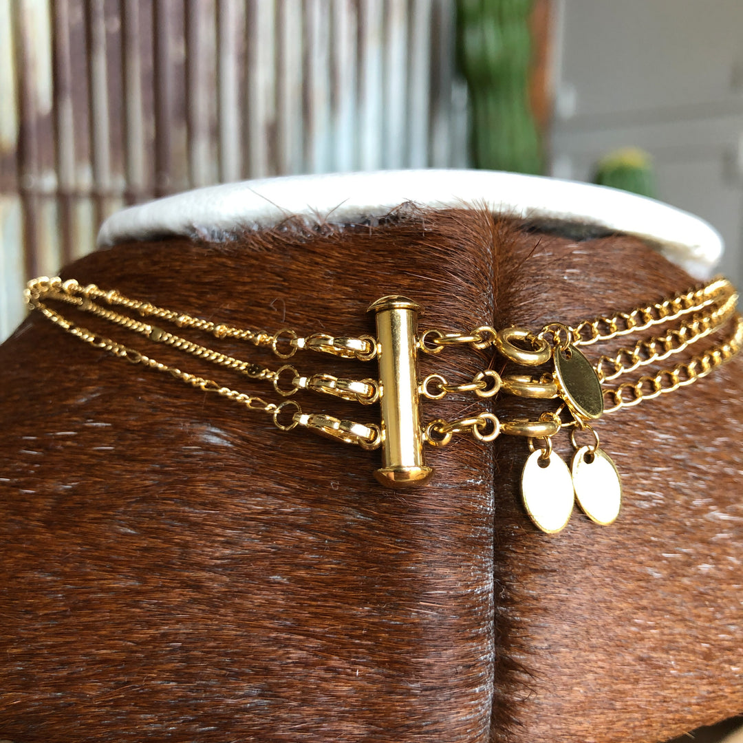 Triple layering Clasp