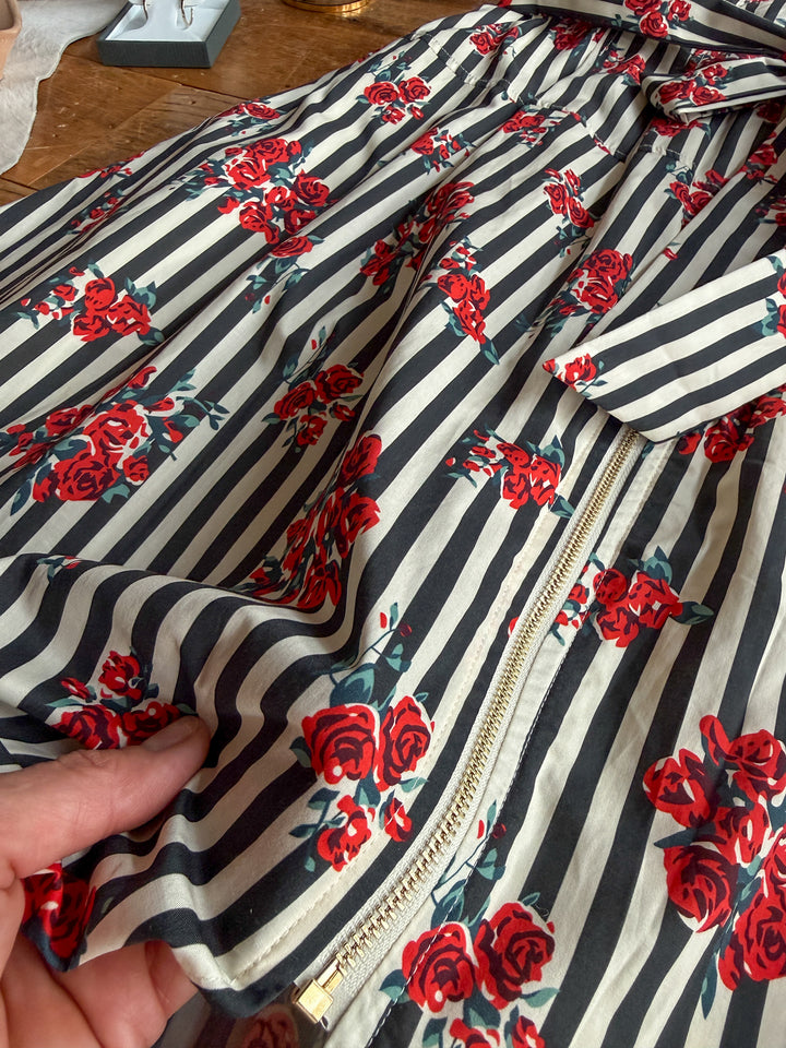 Anaheim Striped Floral Dress
