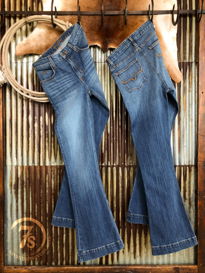 The Jennifer High Rise Slim Trouser Jean {mid wash}