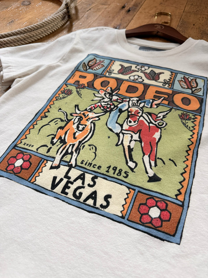 Folk Steer Wrestler Graphic Tee