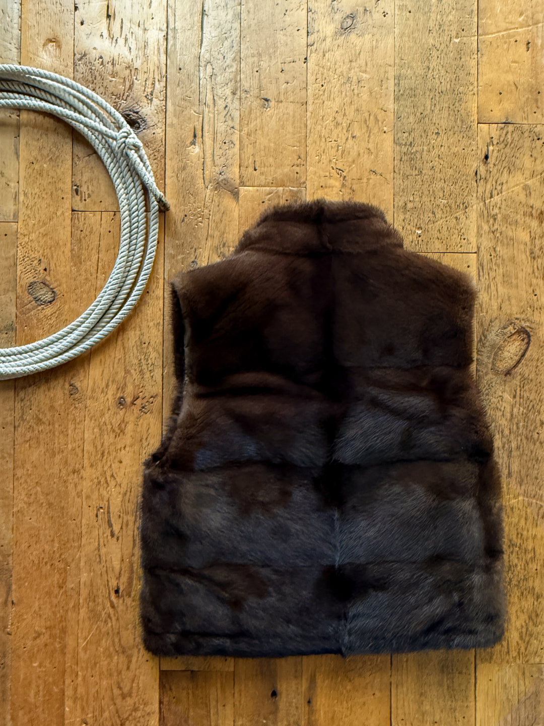 Butte Mink Reversible Vest
