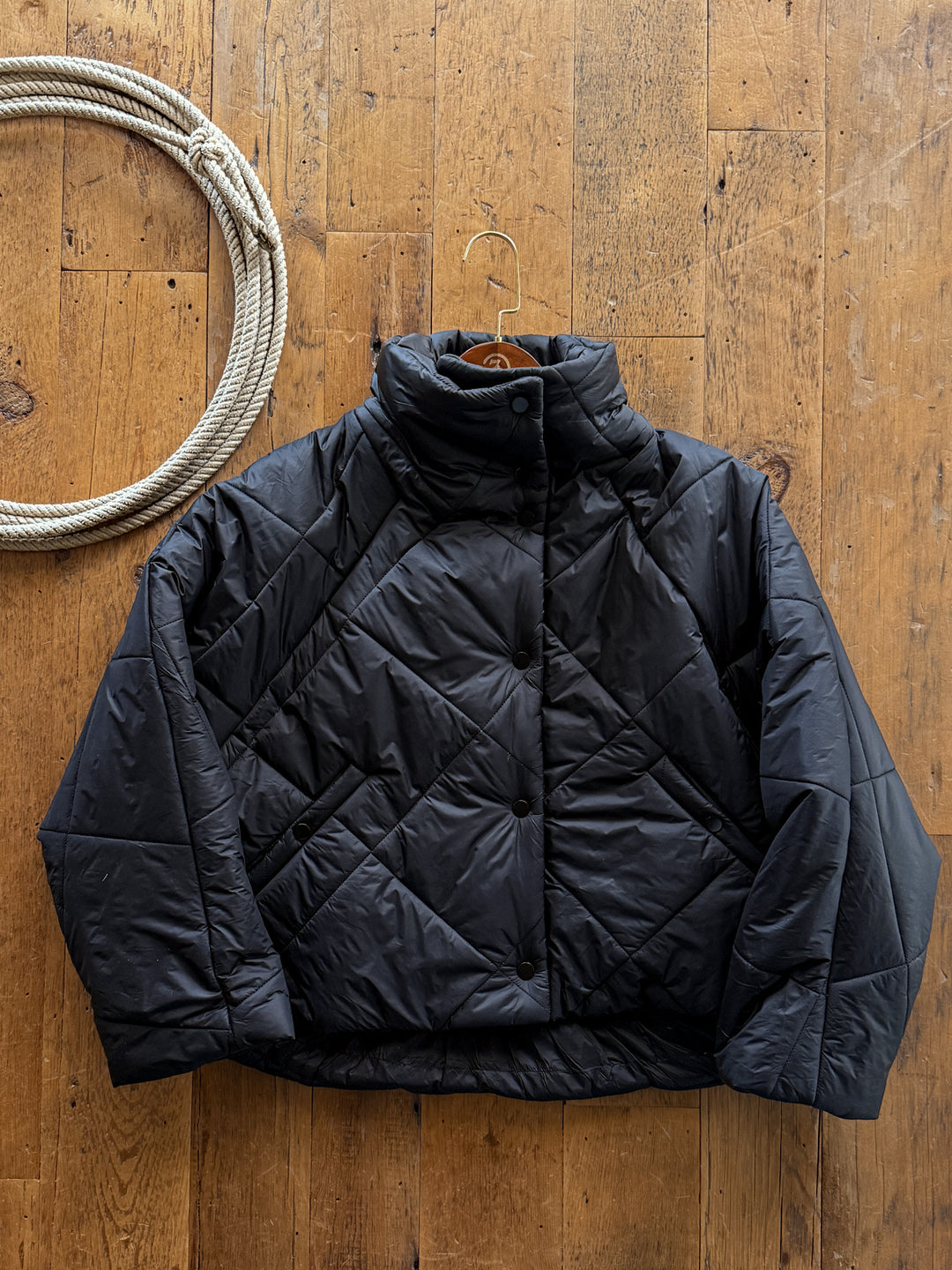 Rowley Black Puffer Jacket
