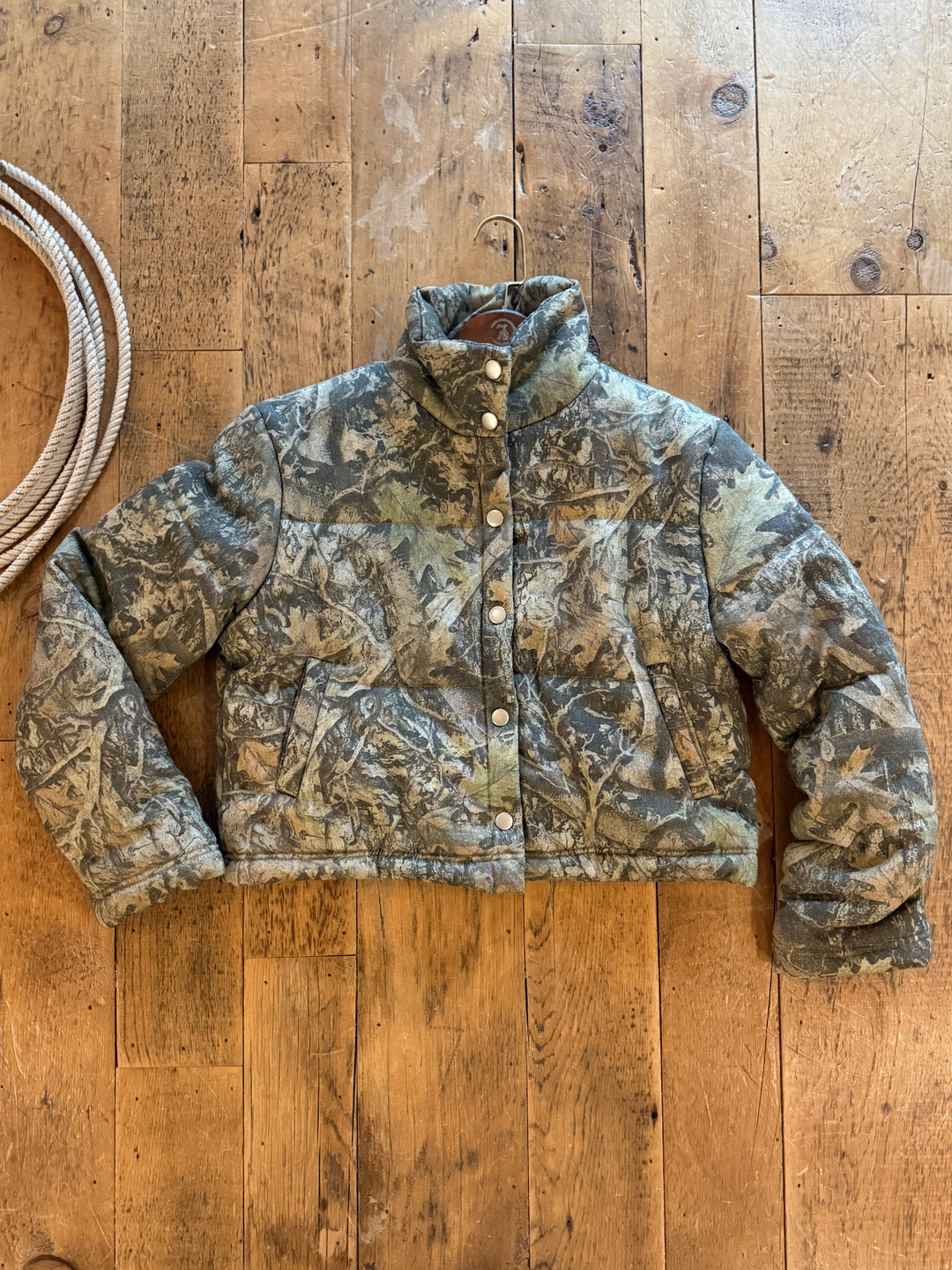 Okarche Camo Puffer Jacket