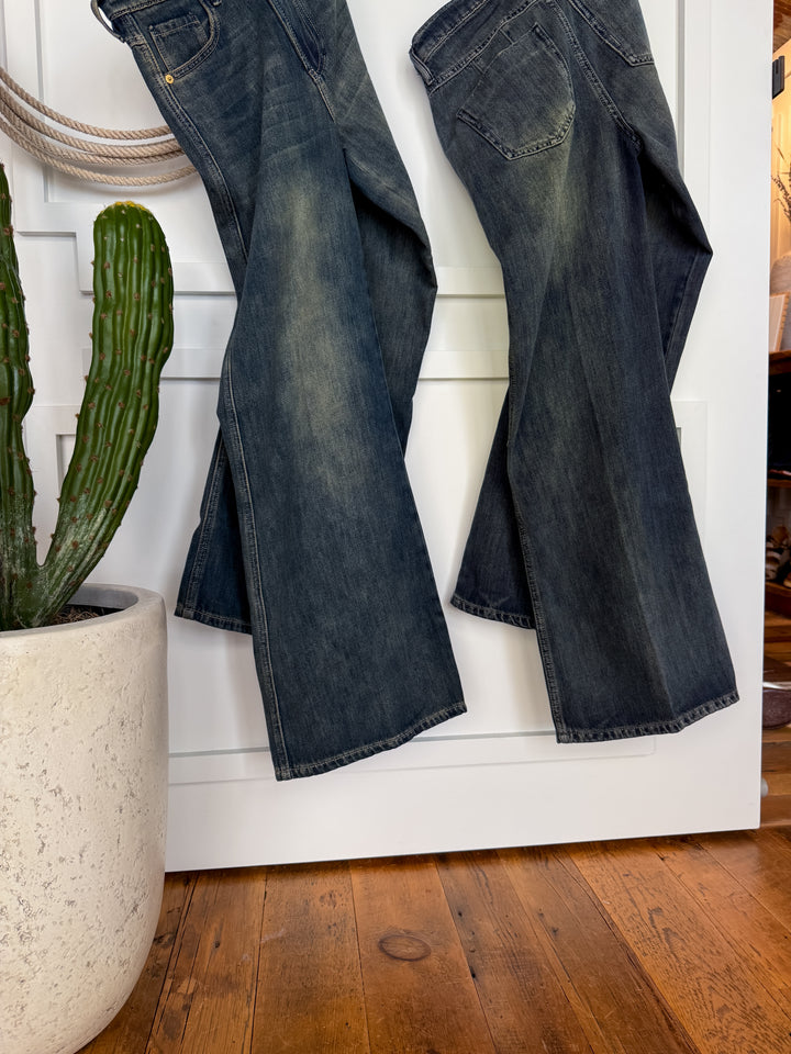 The McKinney High Rise Wide Leg Jean