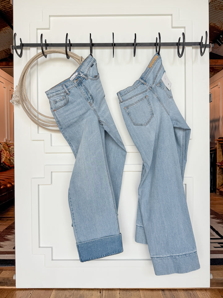 The Wylie High Rise Wide Leg Jean