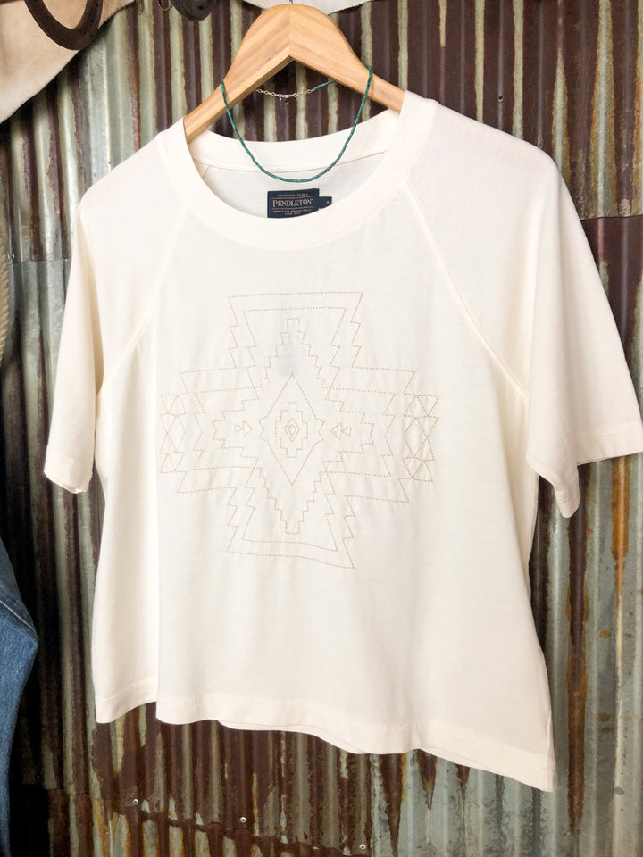 The Harding {Ivory Tee}