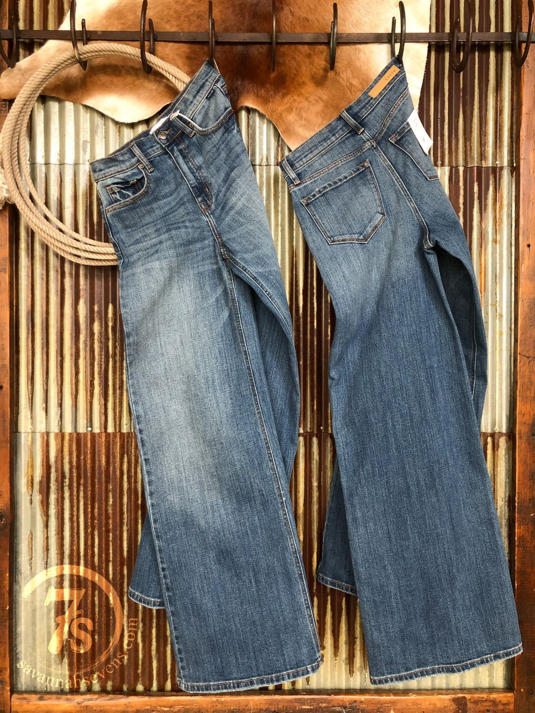 The Swayde High Rise Wide Leg Jean