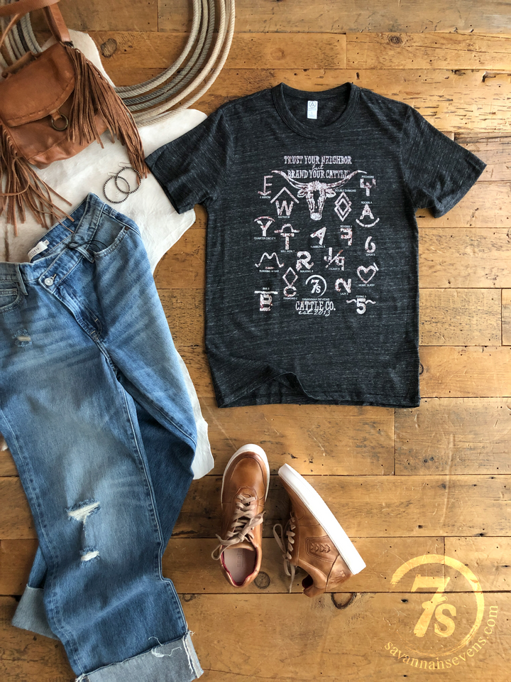 The 7s Cattle Co. Charcoal {S-XXL}