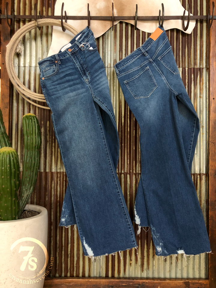 The Slaton High Rise Wide Leg Jean