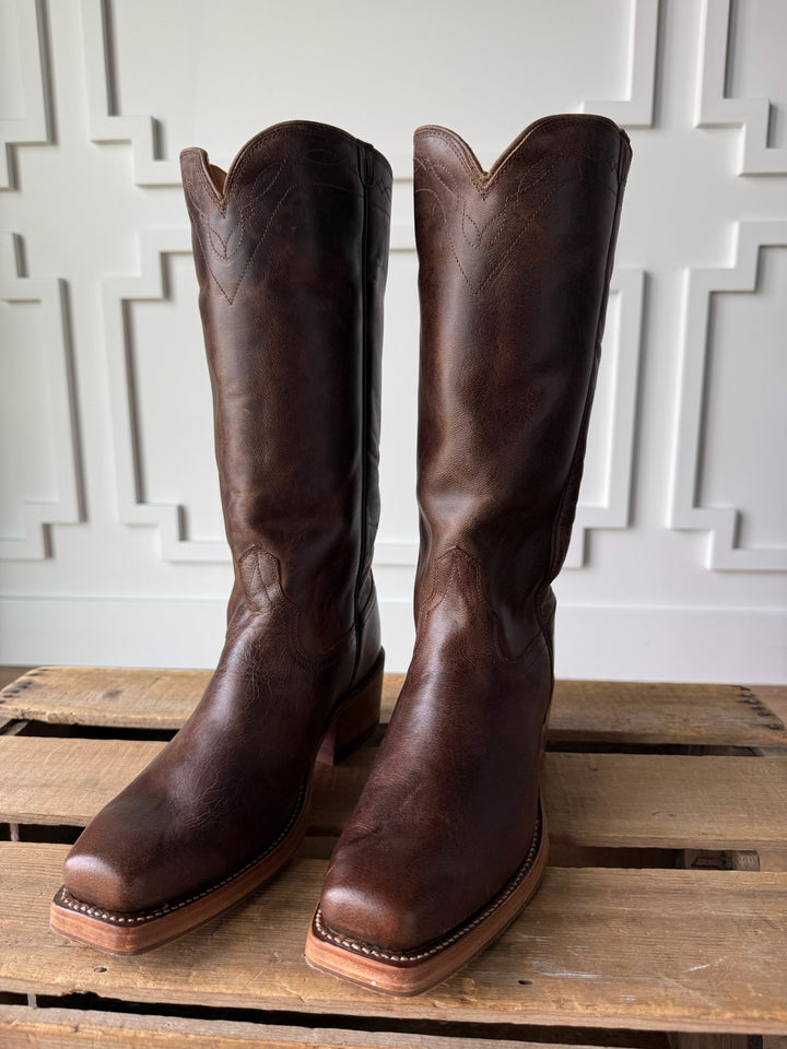Charlie Cafe Stovepipe Leather Boot