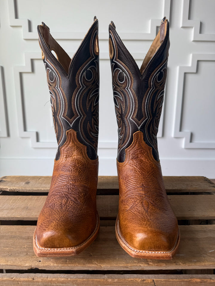Riley Tan Men's Western Leather Boot