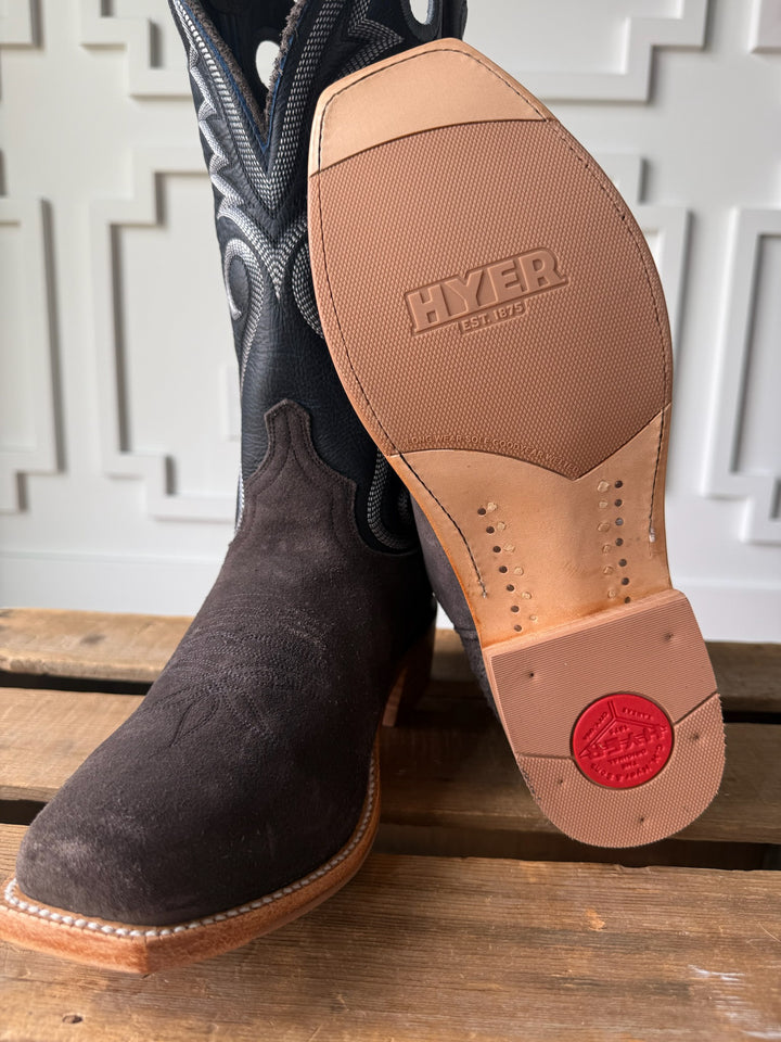 McCune Charcoal Men's Western Leather Boot