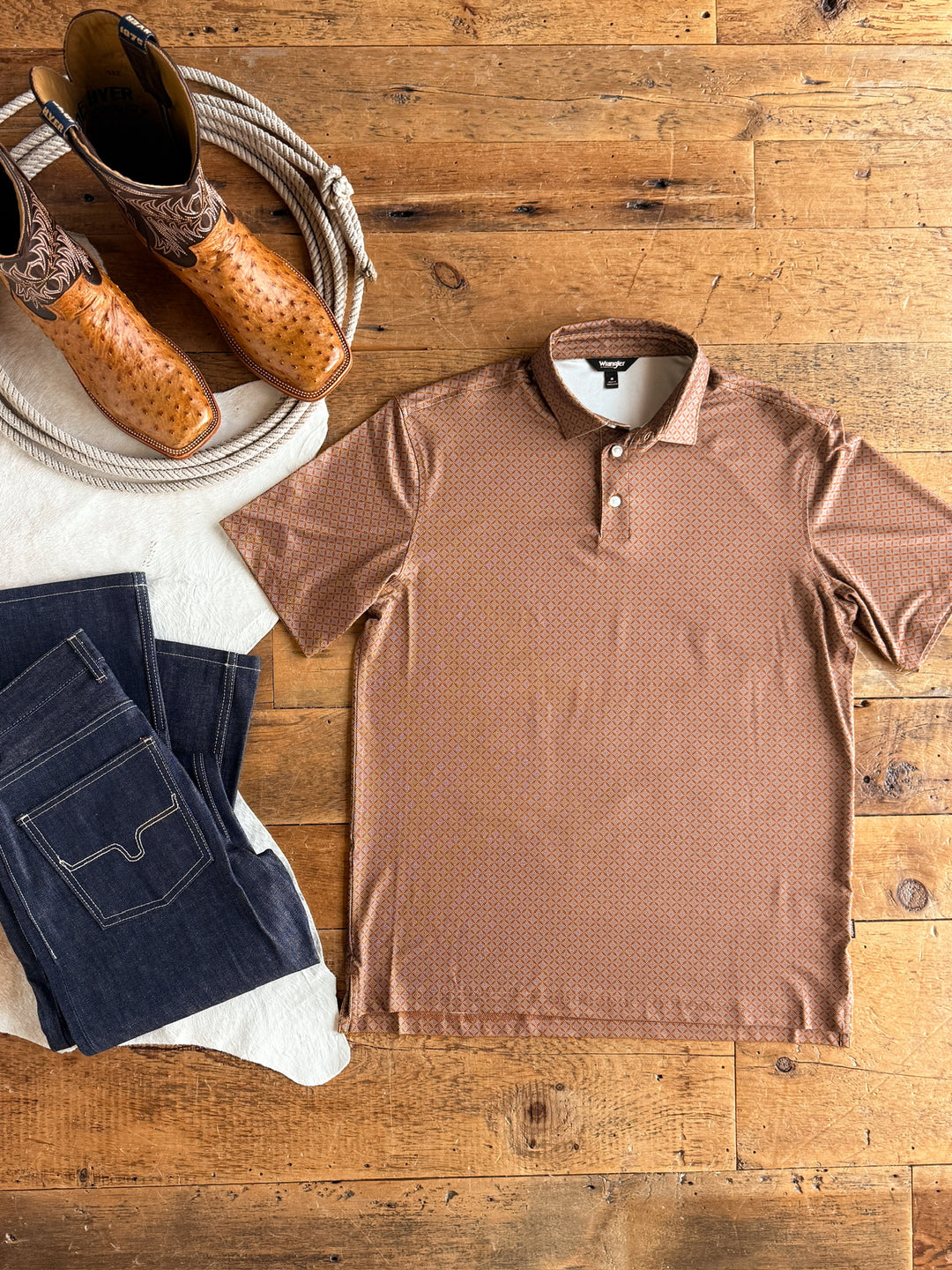 Norton Wrangler Men's Southwest Polo