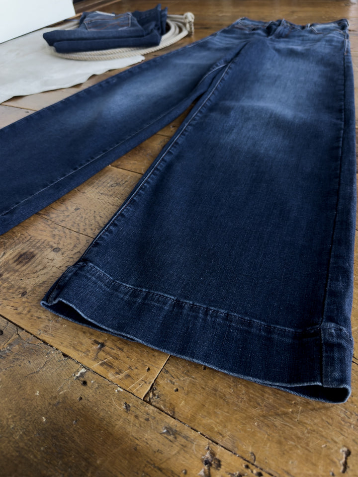 Kemp High Rise Wide Leg Jean
