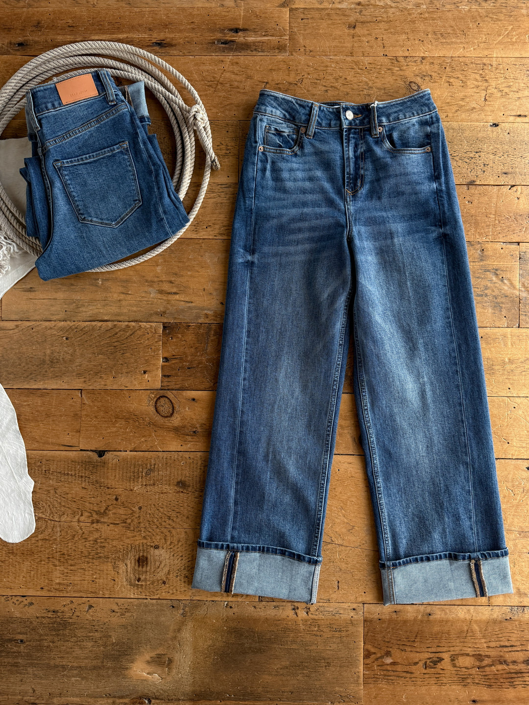 The Jaden High Rise Wide Leg Jean