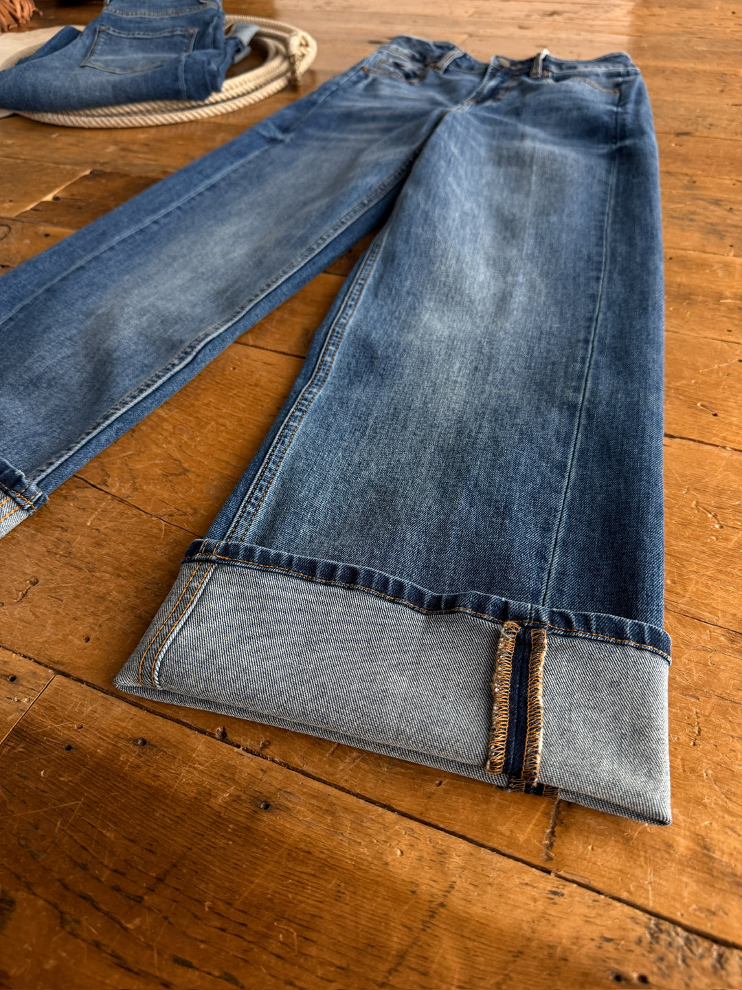 The Jaden High Rise Wide Leg Jean