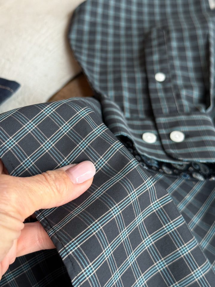 Houghson Ariat Men's Plaid Button Up