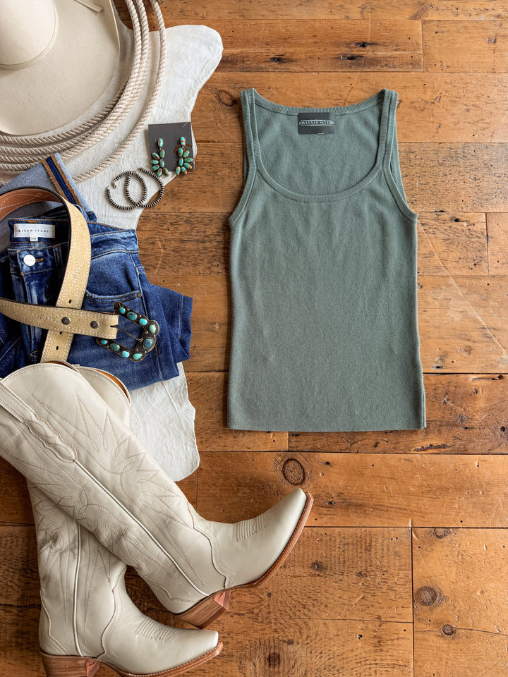 Kaplan Blue Sage Scoop Tank