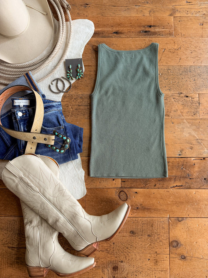 Kaplan Blue Sage Scoop Tank