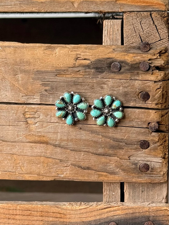 Medina Turquoise Cluster Earrings