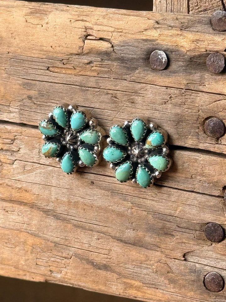 Medina Turquoise Cluster Earrings