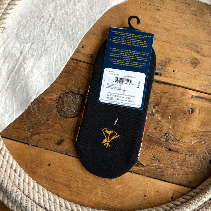 Acadia Pendleton Moc Socks