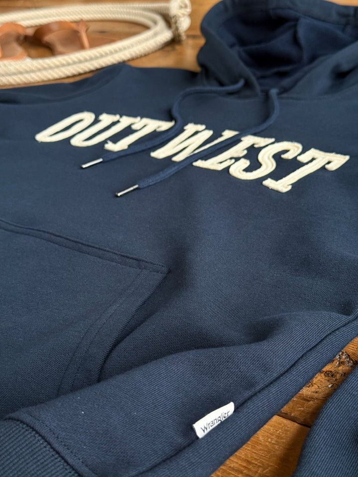 Out West Midnight Navy Hoodie