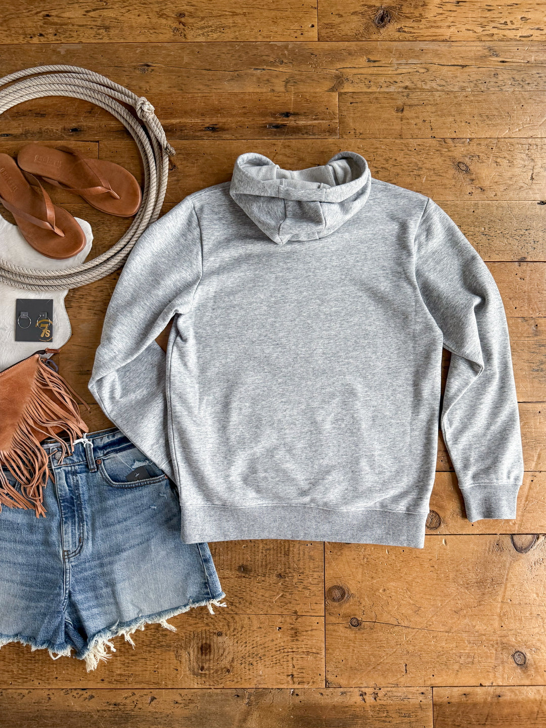 Winnsboro Heather Grey Hoodie