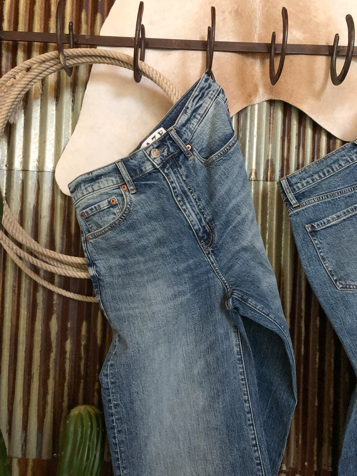 The Aiden High Rise Wide Leg Jean