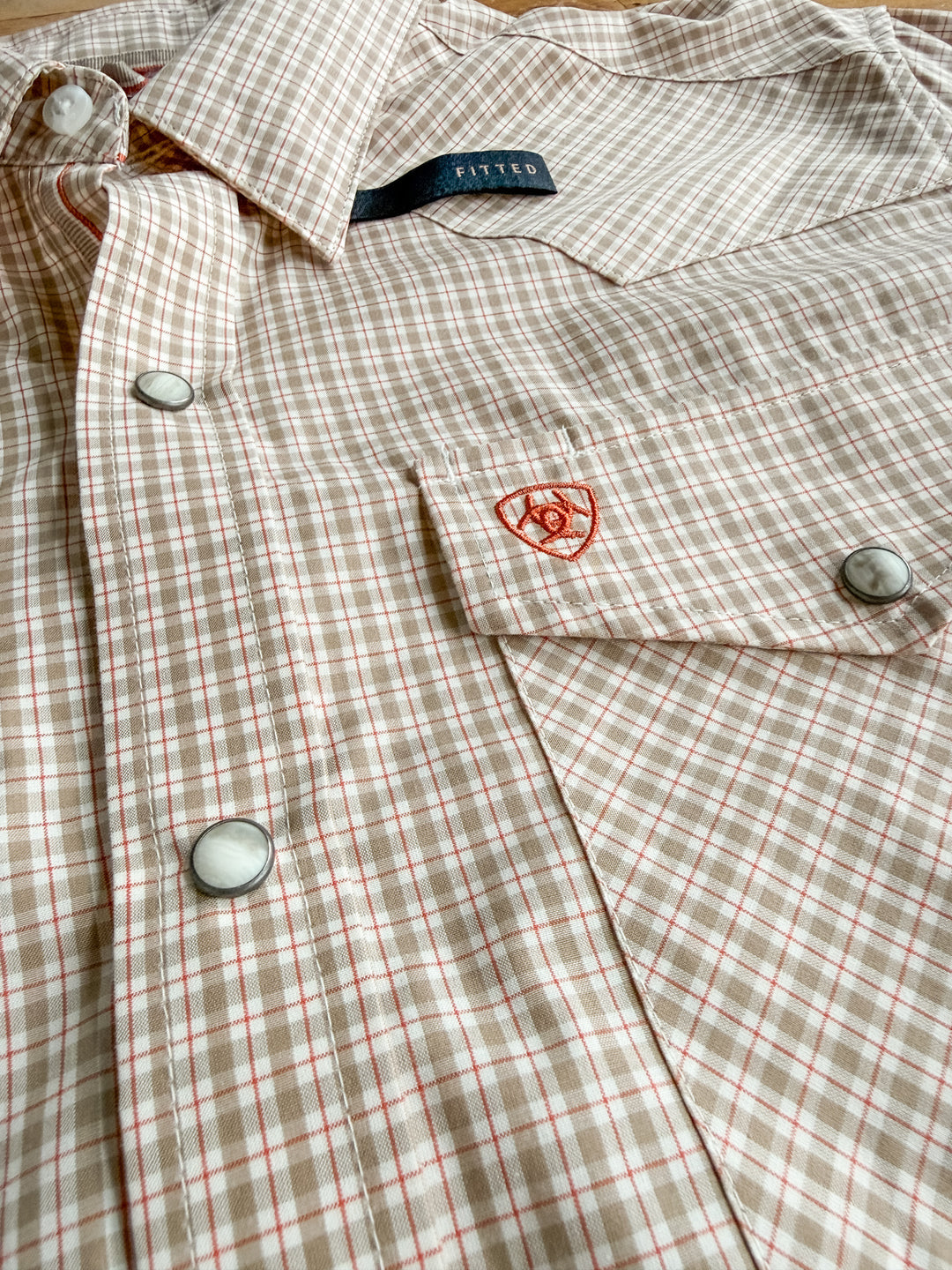 Lyford Ariat Men's Plaid Pearl Snap