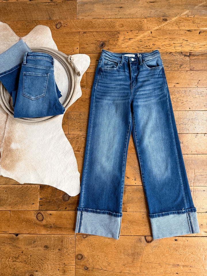 The Payson High Rise Wide Leg Jean