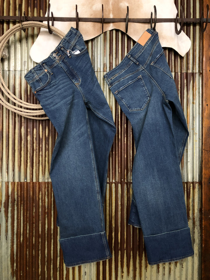 The Sterling High Rise Wide Leg Jean