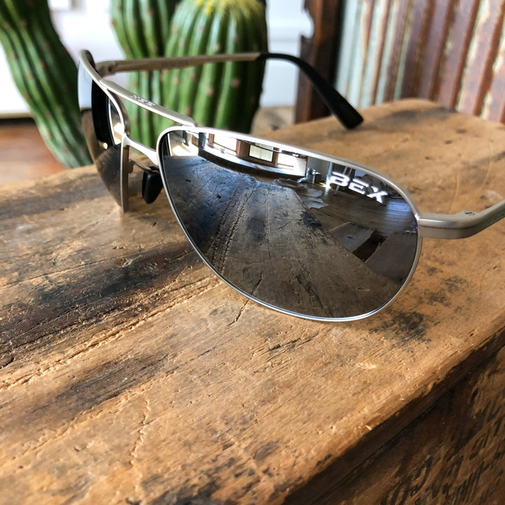 Bex Nova Sunglasses {matte silver}