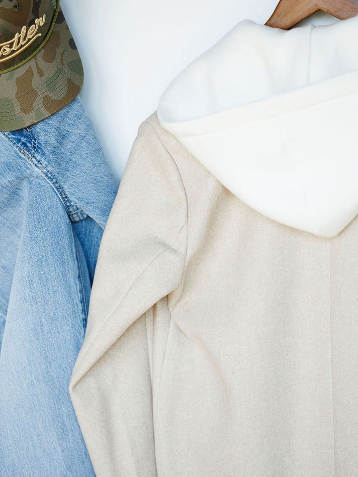 Walhalla Oatmeal Long Jacket
