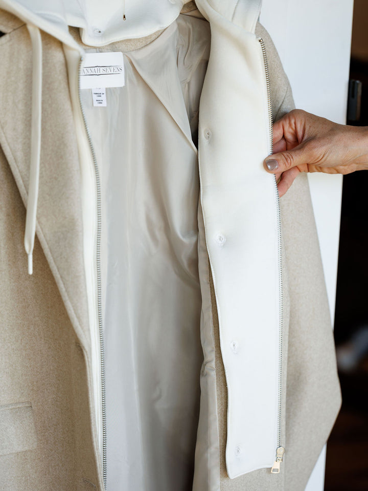 Walhalla Oatmeal Long Jacket